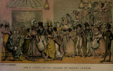 A Scene from the Book Life in London by Cruikshank