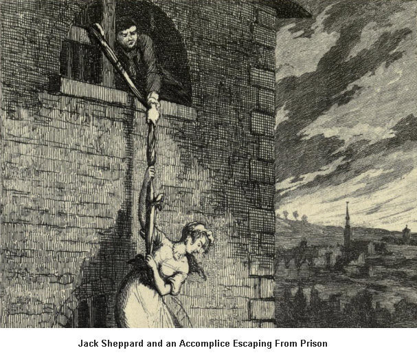 Jack Sheppard Escaping from Prison