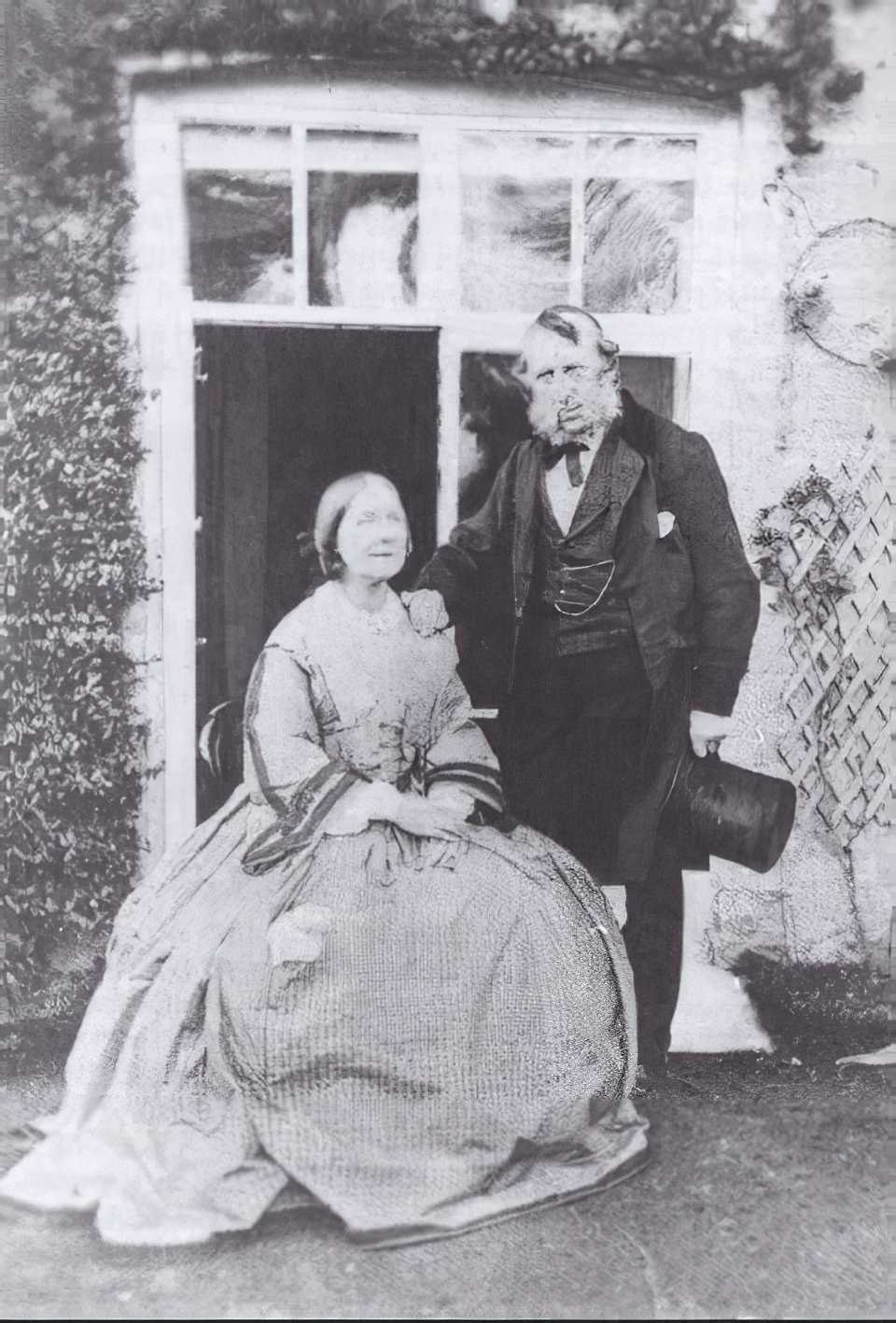 George Cruikshank and His Wife